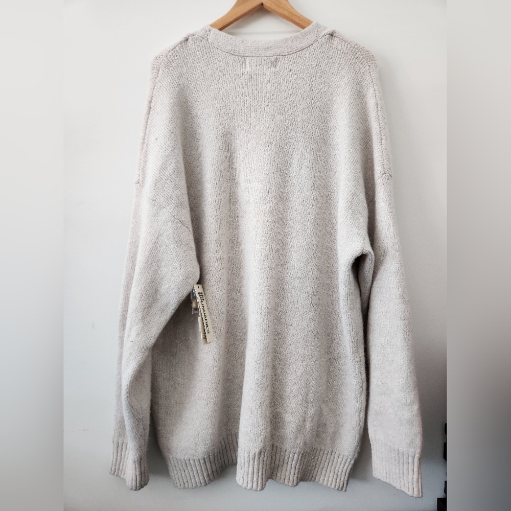 Brand New Women's Cream Cardigan Sweater No Boundaries XXL - Picture 9 of 9